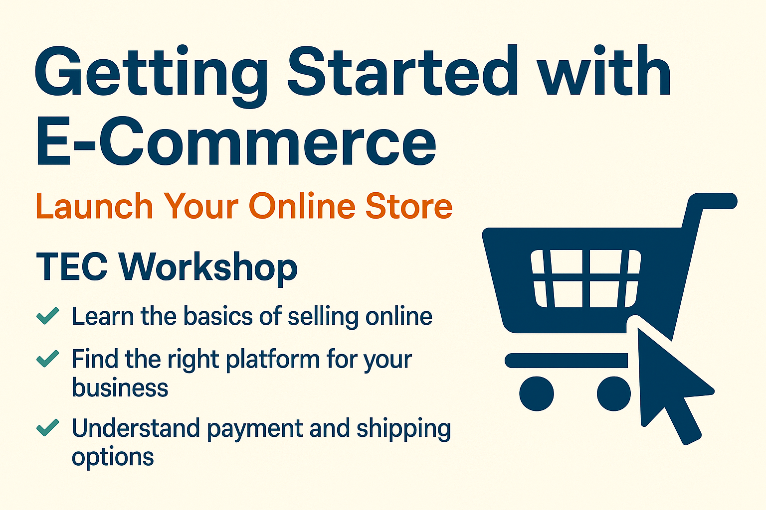 eCommerce workshop image eCommerce workshop image